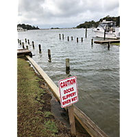 King tide Hampton Virginia image